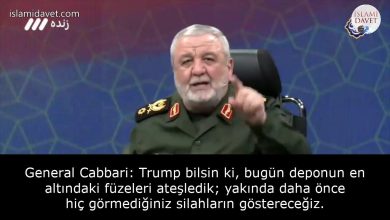 General Cabbari: Trump bilsin ki, bugün deponun en altındaki füzeleri ateşledik; yakında daha önce hiç görmediğiniz silahların göstereceğiz. 51