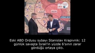 Eski ABD Ordusu subayı Stanislav Krapivnik: 12 günlük savaşta İsrail’in yüzde 6’sının zarar gördüğü ortaya çıktı. 56