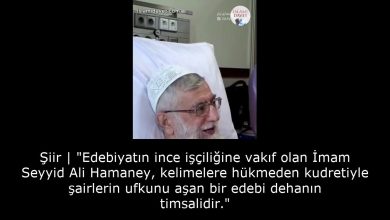 Şiir | "Edebiyatın ince işçiliğine vakıf olan İmam Seyyid Ali Hamaney, kelimelere hükmeden kudretiyle şairlerin ufkunu aşan bir edebi dehanın timsalidir." 36