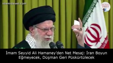 İmam Seyyid Ali Hamaney’den Net Mesaj: İran Boyun Eğmeyecek, Düşman Geri Püskürtülecek 6