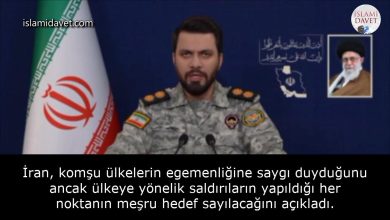 İran, komşu ülkelerin egemenliğine saygı duyduğunu ancak ülkeye yönelik saldırıların yapıldığı her noktanın meşru hedef sayılacağını açıkladı. 22