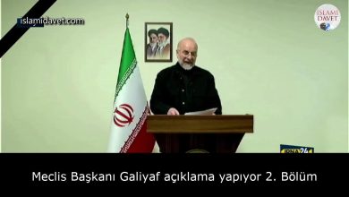 Meclis Başkanı Galiyaf açıklama yapıyor 2. Bölüm 50