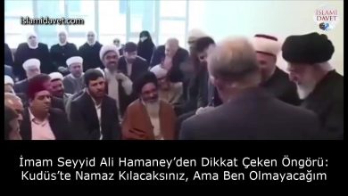 İmam Seyyid Ali Hamaney’den Dikkat Çeken Öngörü: Kudüs’te Namaz Kılacaksınız, Ama Ben Olmayacağım 57