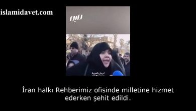 İran halkı Rehberimiz ofisinde milletine hizmet ederken şehit edildi. 42