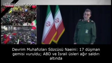 Devrim Muhafızları Sözcüsü Naeini: 17 düşman gemisi vuruldu; ABD ve İsrail üsleri ağır saldırı altında 21
