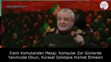 İranlı Komutandan Mesaj: Komşular Zor Günlerde Yanımızda Olsun, Küresel İstikbara Hizmet Etmesin 41