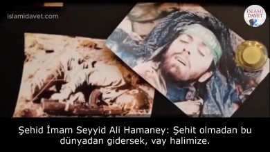 Şehid İmam Seyyid Ali Hamaney: Şehit olmadan bu dünyadan gidersek, vay halimize. 54
