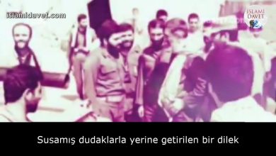 Susamış dudaklarla yerine getirilen bir dilek 20