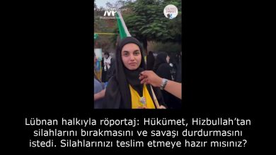 Lübnan halkıyla röportaj: Hükümet, Hizbullah’tan silahlarını bırakmasını ve savaşı durdurmasını istedi. Silahlarınızı teslim etmeye hazır mısınız? 36