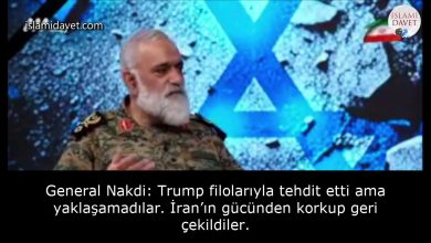 General Nakdi: Trump filolarıyla tehdit etti ama yaklaşamadılar. İran’ın gücünden korkup geri çekildiler. 58