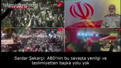 Sardar Şekarçi: ABD’nin bu savaşta yenilgi ve teslimiyetten başka yolu yok 37