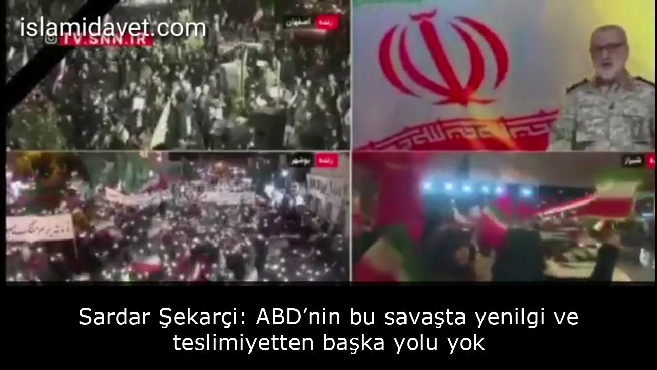 Sardar Şekarçi: ABD’nin bu savaşta yenilgi ve teslimiyetten başka yolu yok 59