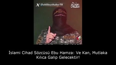 İslami Cihad Sözcüsü Ebu Hamza: Ve Kan, Mutlaka Kılıca Galip Gelecektir! 3