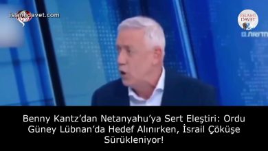 Benny Kantz’dan Netanyahu’ya Sert Eleştiri: Ordu Güney Lübnan’da Hedef Alınırken, İsrail Çöküşe Sürükleniyor! 6