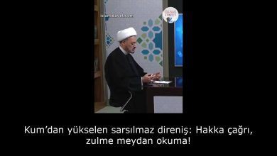 Kum’dan yükselen sarsılmaz direniş: Hakka çağrı, zulme meydan okuma! 4