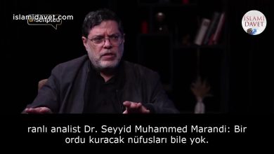 İranlı analist Dr. Seyyid Muhammed Marandi: Bir ordu kuracak nüfusları bile yok. 7