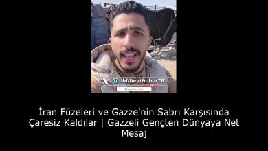 İran Füzeleri ve Gazze'nin Sabrı Karşısında Çaresiz Kaldılar | Gazzeli Gençten Dünyaya Net Mesaj 7