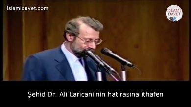 Şehid Dr. Ali Laricani’nin hatırasına ithafen 9