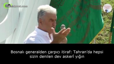 Bosnalı generalden çarpıcı itiraf: Tahran’da hepsi sizin denilen dev askerî yığın 5