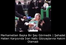 Merhametten Başka Bir Şey Görmedik | Şehadet Haberi Karşısında İran Halkı Gözyaşlarına Hakim Olamadı 15