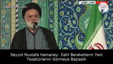 Seyyid Mustafa Hamaney: İlahî Bereketlerin Yeni Tezahürlerini Görmeye Başladık 10