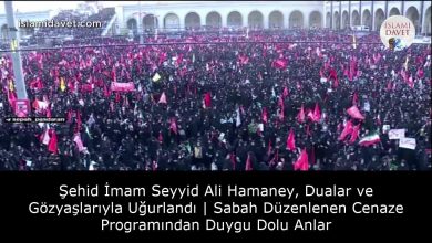 Şehid İmam Seyyid Ali Hamaney, Dualar ve Gözyaşlarıyla Uğurlandı | Sabah Düzenlenen Cenaze Programından Duygu Dolu Anlar 14