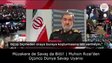 Müzakere de Savaş da Bitti! | Muhsin Rızai’den Üçüncü Dünya Savaşı Uyarısı 3