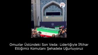 Omuzlar Üstündeki Son Veda: Liderliğiyle İftihar Ettiğimiz Komutanı Şehadete Uğurluyoruz 9