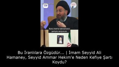 Bu İranlılara Özgüdür... | İmam Seyyid Ali Hamaney, Seyyid Ammar Hekim'e Neden Kefiye Şartı Koydu? 13