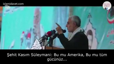 Şehit Kasım Süleymani: Bu mu Amerika, Bu mu tüm gücünüz... 6