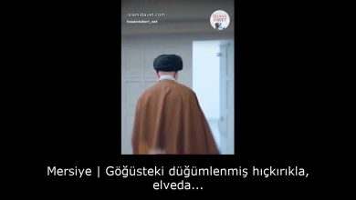 Mersiye | Göğüsteki düğümlenmiş hıçkırıkla, elveda... 7