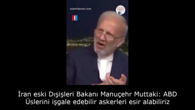 İran eski Dışişleri Bakanı Manuçehr Muttaki: ABD Üslerini işgale edebilir askerleri esir alabiliriz 5