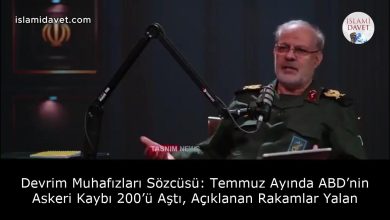 Devrim Muhafızları Sözcüsü: Temmuz Ayında ABD’nin Askeri Kaybı 200’ü Aştı, Açıklanan Rakamlar Yalan 3