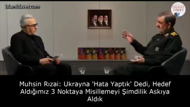 Muhsin Rızai: Ukrayna 'Hata Yaptık' Dedi, Hedef Aldığımız 3 Noktaya Misillemeyi Şimdilik Askıya Aldık 5
