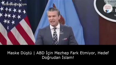 Maske Düştü | ABD İçin Mezhep Fark Etmiyor, Hedef Doğrudan İslam! 5