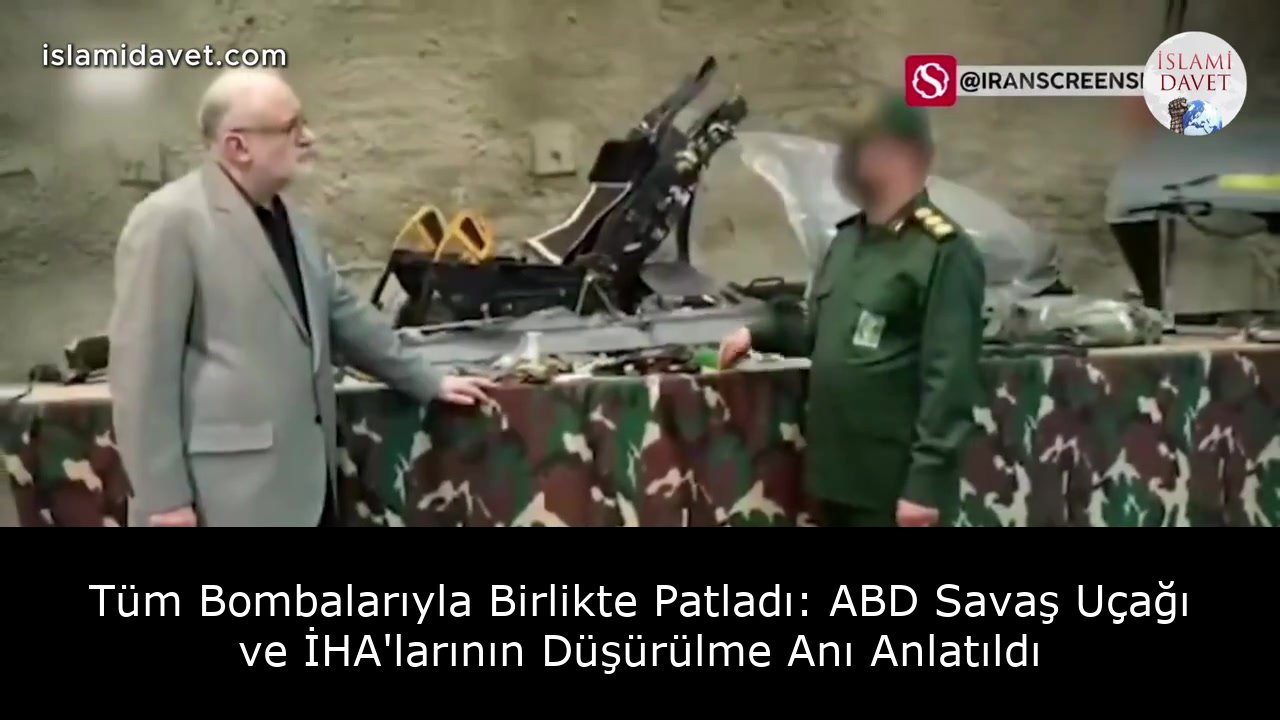 Tüm Bombalarıyla Birlikte Patladı: ABD Savaş Uçağı ve İHA'larının Düşürülme Anı Anlatıldı 8