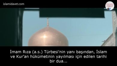 İmam Rıza (a.s.) Türbesi'nin yanı başından, İslam ve Kur'an hükümetinin yayılması için edilen tarihi bir dua... 8