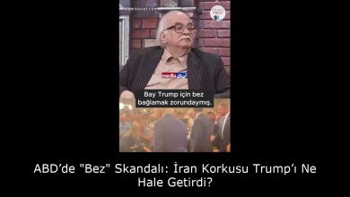 ABD’de "Bez" Skandalı: İran Korkusu Trump’ı Ne Hale Getirdi? 36