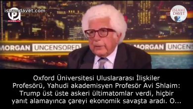 Oxford Üniversitesi Uluslararası İlişkiler Profesörü, Yahudi akademisyen Profesör Avi Shlaim: Trump üst üste askeri ültimatomlar verdi, hiçbir yanıt alamayınca çareyi ekonomik savaşta aradı. O da başarısızlığa mahkum. 32