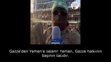 Gazze'den Yemen'e selam! Yemen, Gazze halkının başının tacıdır. 5
