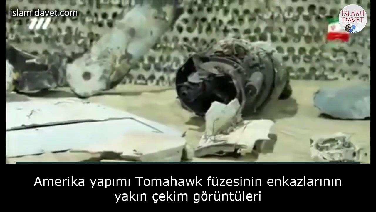 Amerika yapımı Tomahawk füzesinin enkazlarının yakın çekim görüntüleri 43