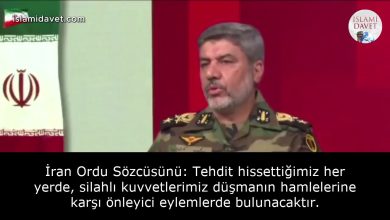 İran Ordu Sözcüsünü: Tehdit hissettiğimiz her yerde, silahlı kuvvetlerimiz düşmanın hamlelerine karşı önleyici eylemlerde bulunacaktır. 4