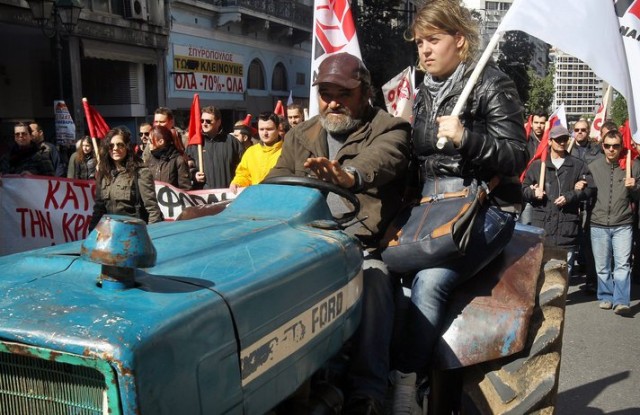General strike in Greece