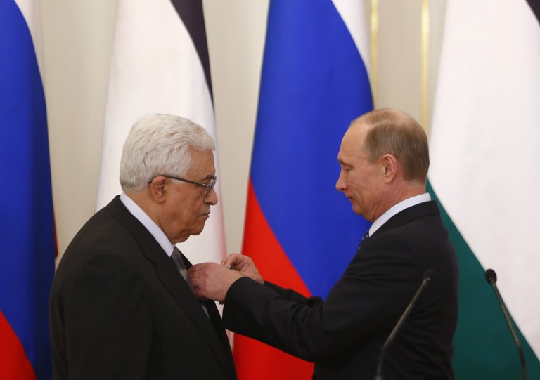 RUSSIA-PALESTINIAN-DIPLOMACY