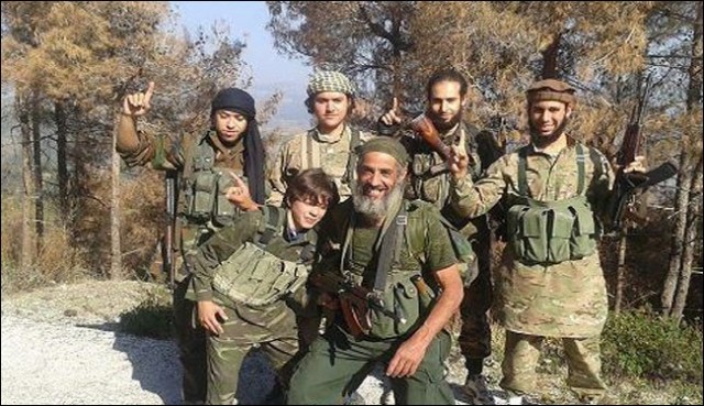 Thirteen-year-old Moroccan boy fights in Syria: Pictures