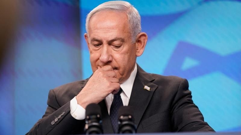 İşgal hükümeti başkanı Netanyahu, Kalkilya yakınlarındaki 