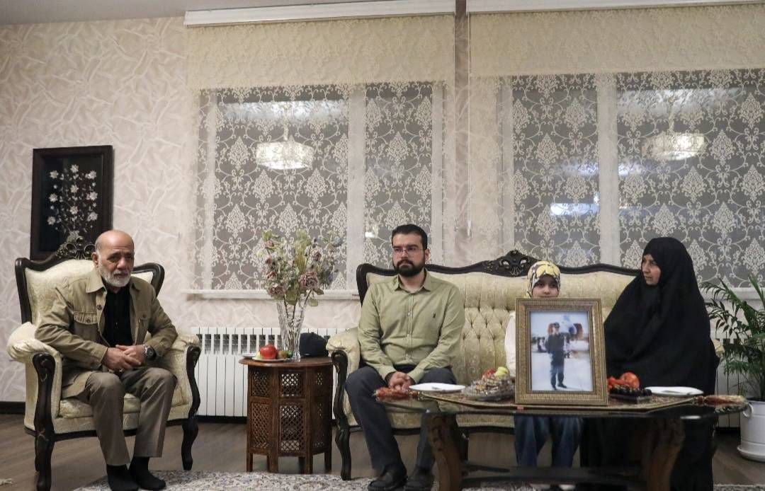 Merkez Komutanlığı Komutanının Şehit Nasirzade ve Derebaği Aileleriyle Görüşmesi