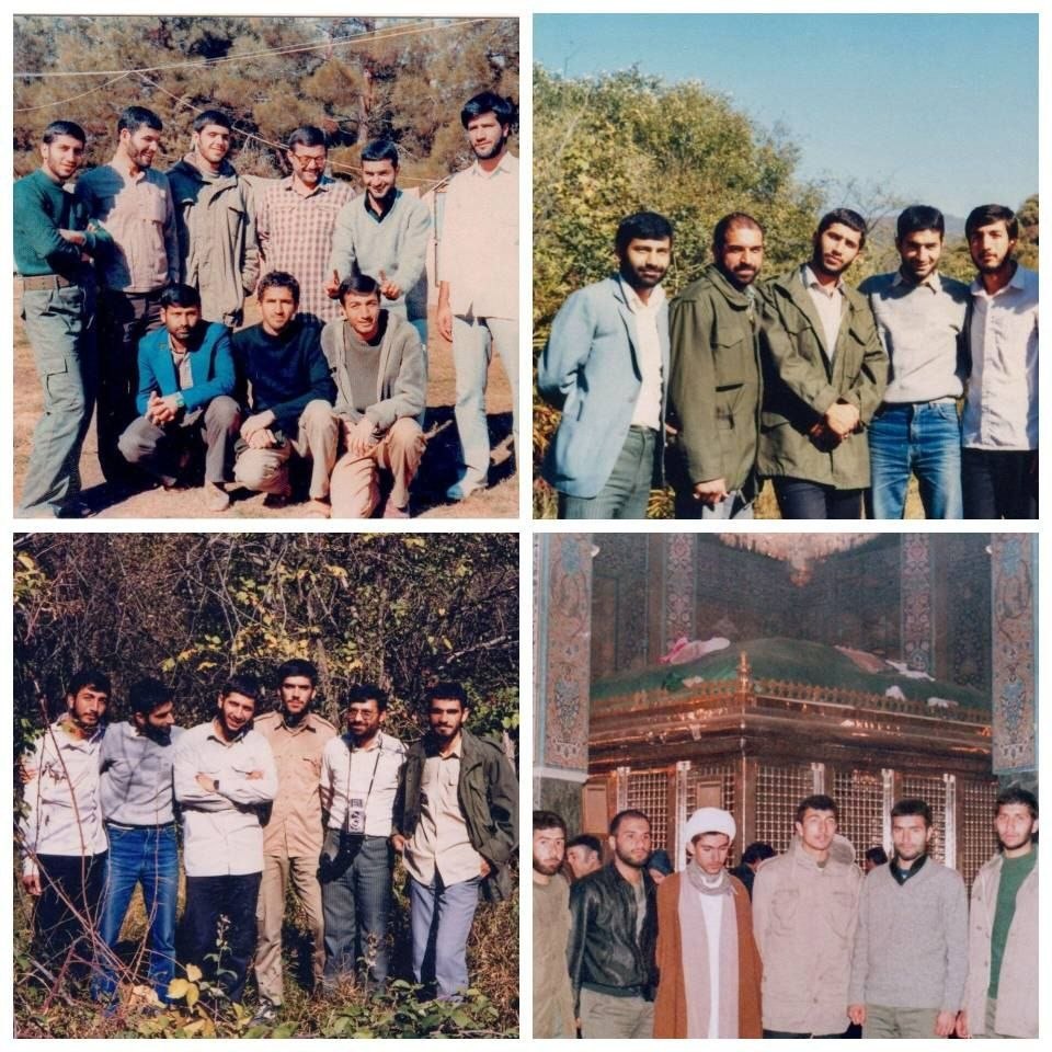Komutan Seyyid Macid Musavi ve Şehit Tehrani Mughaddam'dan görüntüler