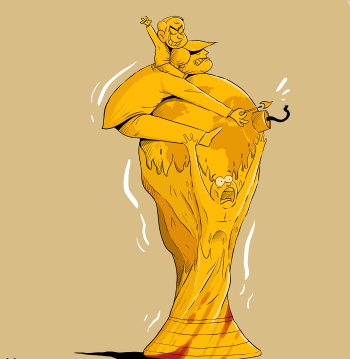 Karikatür - Dünya kupası