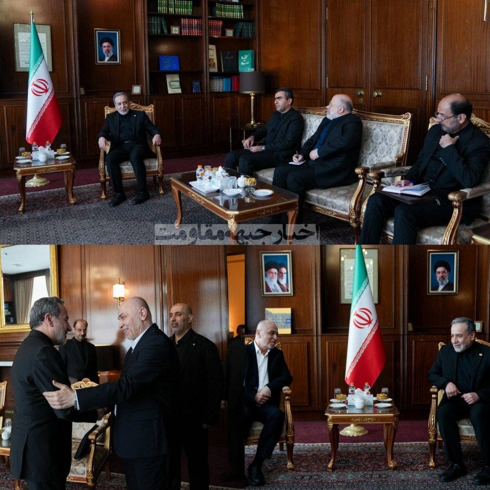 Hamas'ın Yönetim Kurulu Heyeti Irakçi ile Görüşdü.